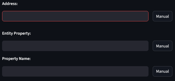 Manual override mode